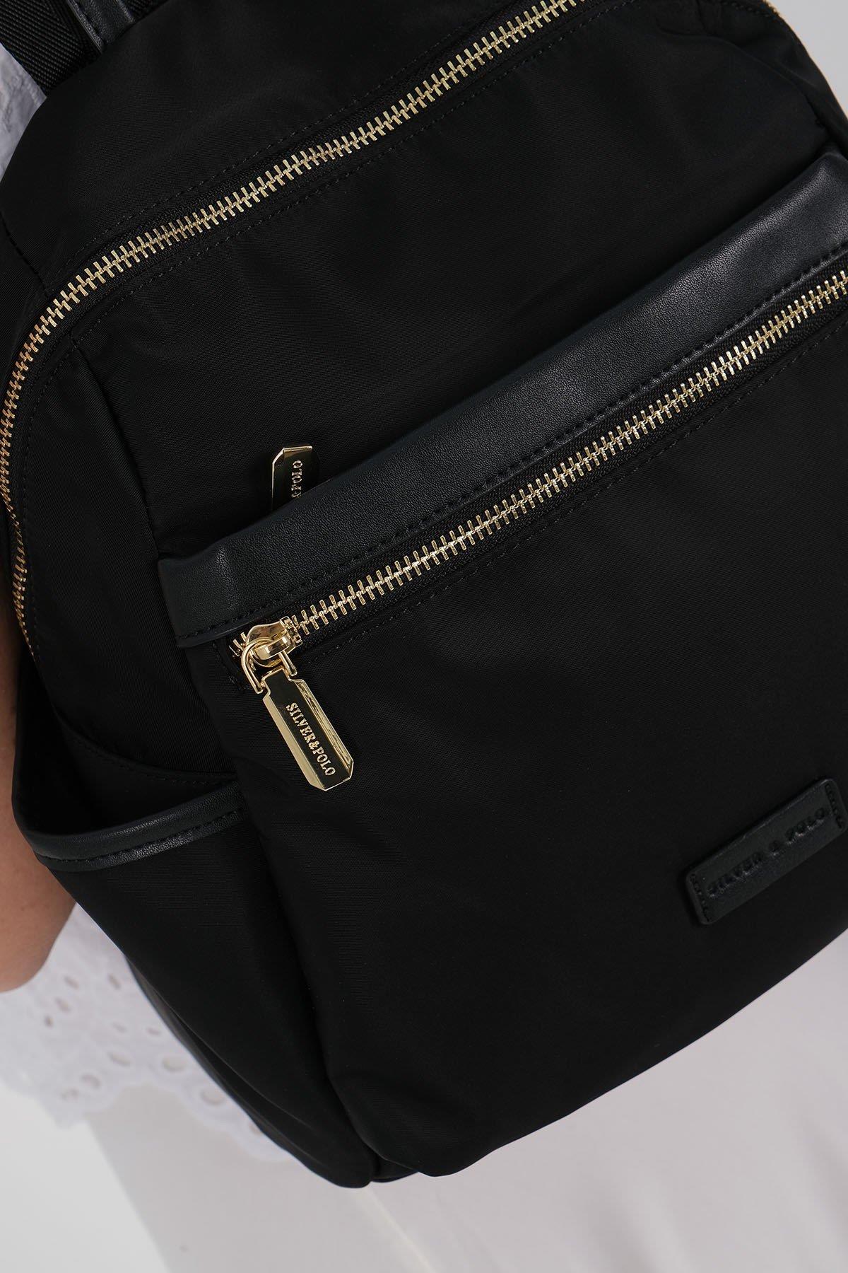 Silver & Polo SP1209 Kadın Sırt Çantası Siyah