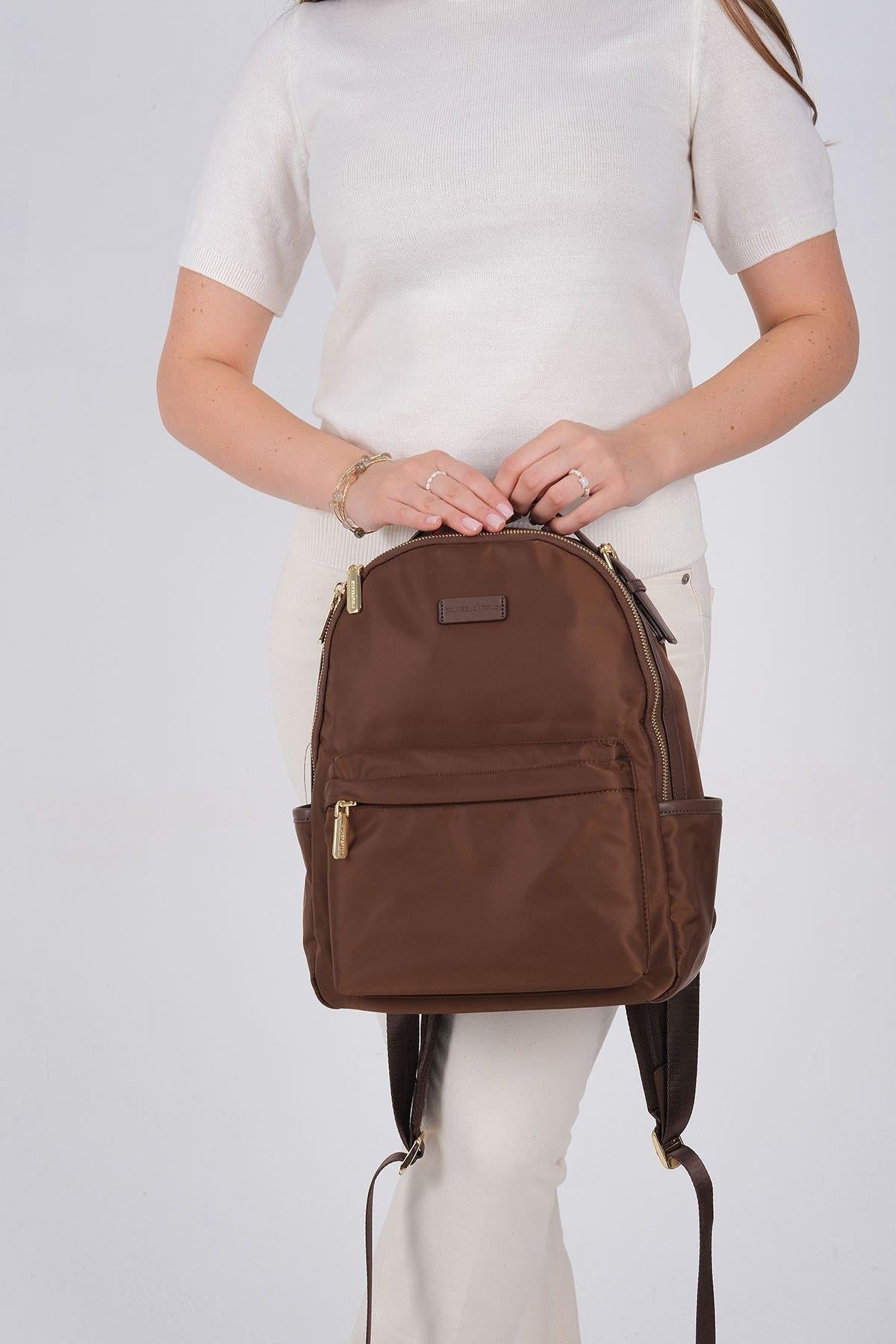 Silver & Polo SP1206 Kadın Sırt Çantası Kahve