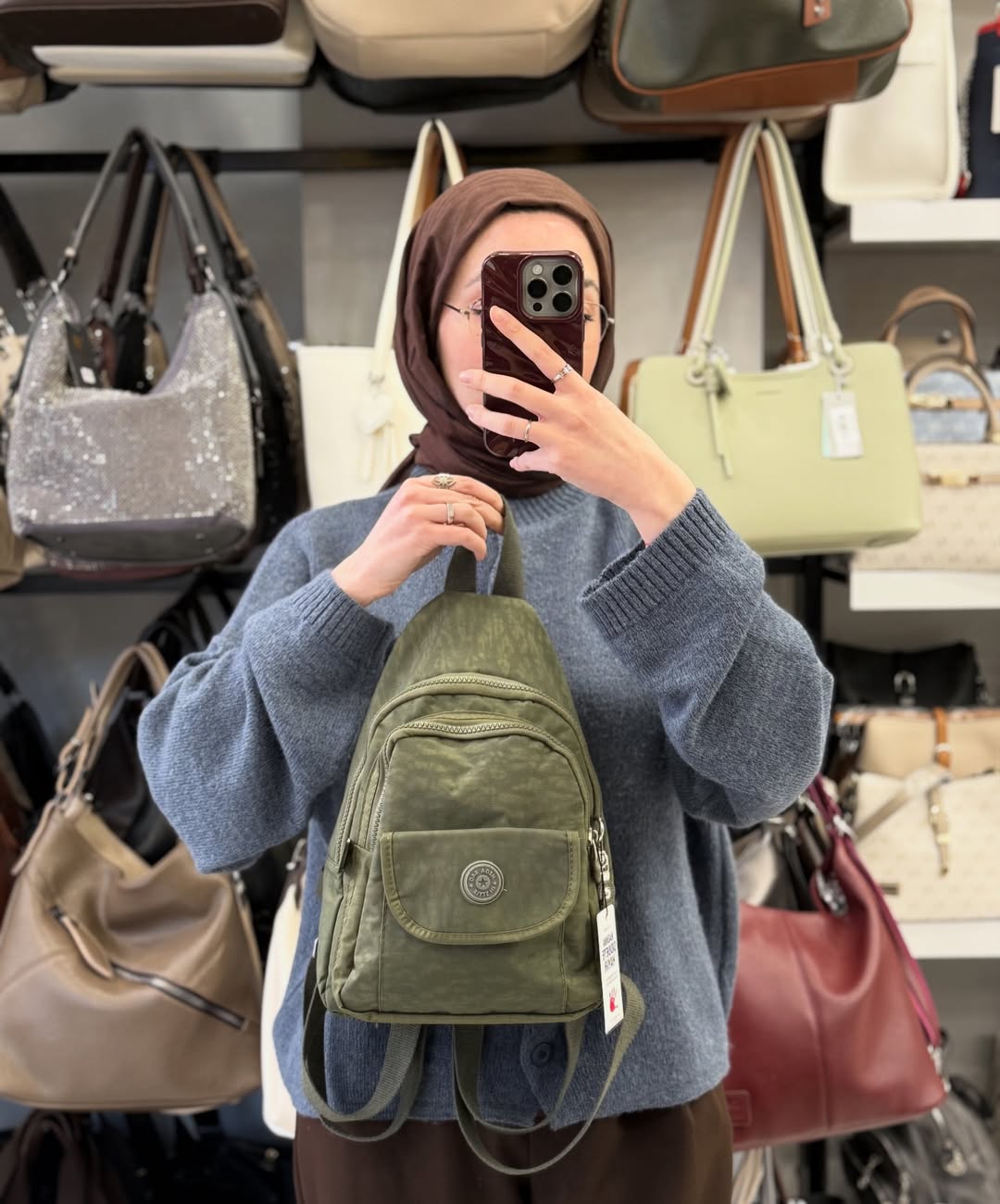 MEGA BAG Yeşil Su Geçirmez Paraşüt Kumaş Sırt ve Bodybag Çanta - M-222