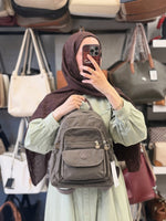 MEGA BAG Vizon Orta Boy Çok Gözlü Su Geçirmez Sırt Çantası - M-255