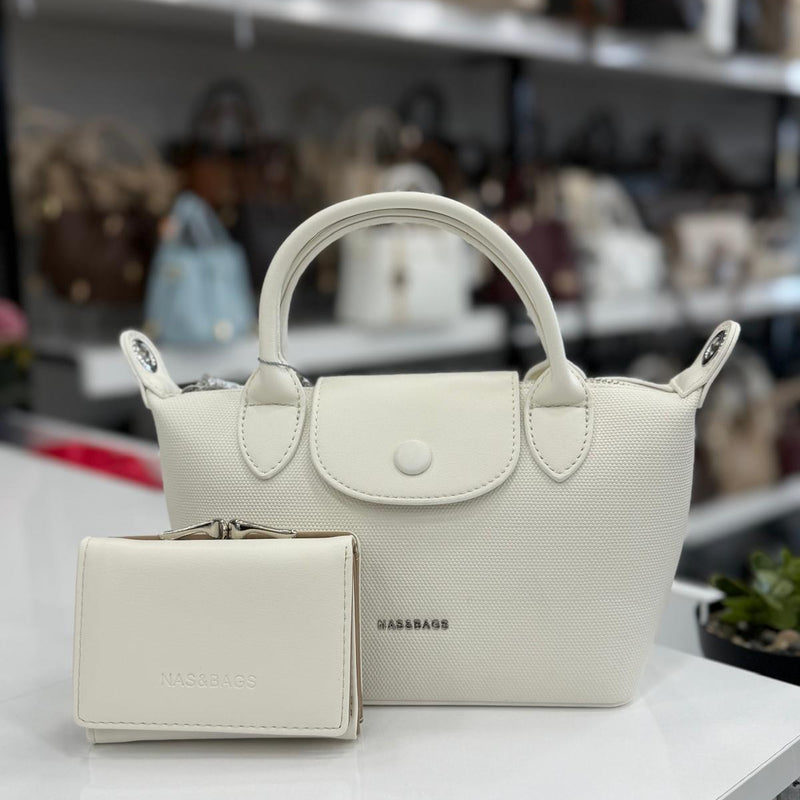 Nas Bag Mini El ve Omuz Çantası + Cüzdan Seti - ns26009 - 6