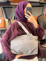 Nas Bag Gri Su Geçirmez Çok Bölmeli Kadın Çantası - NS26072