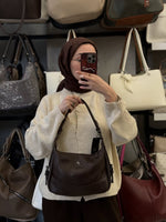 NASBAG Kahve Omuz Çantası  - 1530