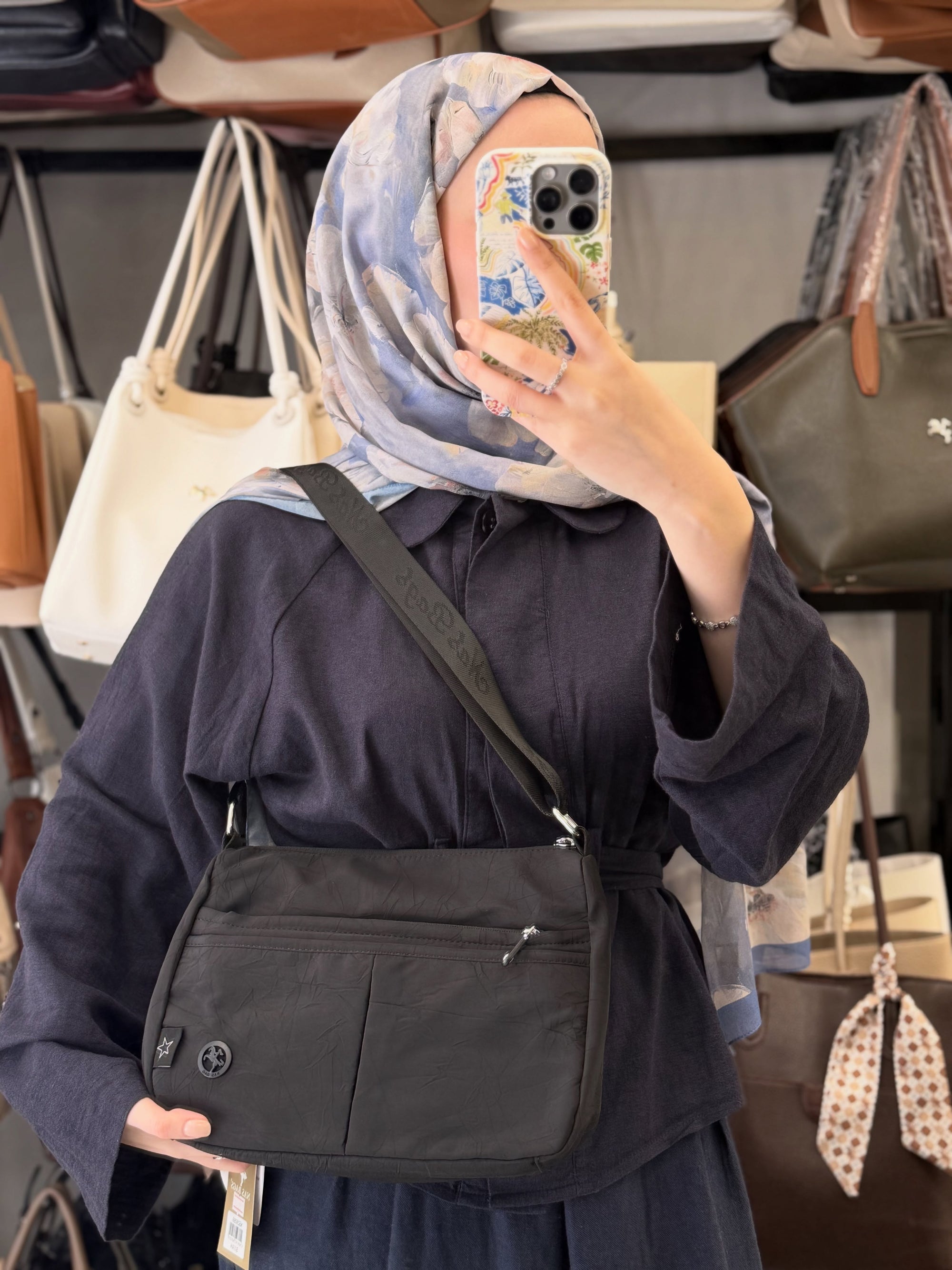 Nas Bag Çok Bölmeli İthal Paraşüt Omuz Çantası - ns26069