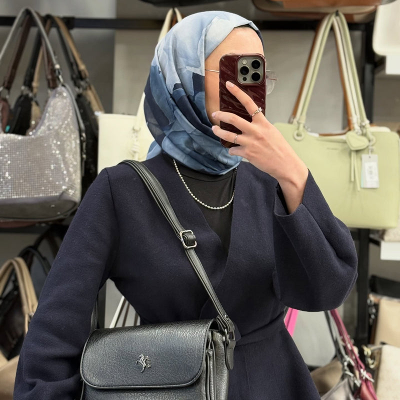 NASBAG Siyah Victoria Çapraz Çanta  - 1289 - 1