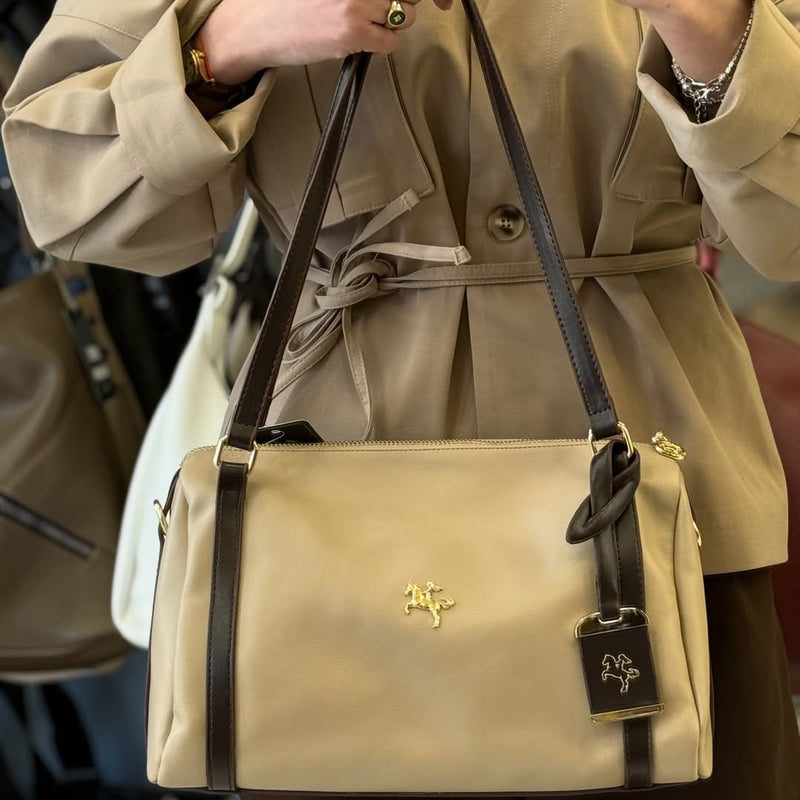 NASBAG Ultra Soft Geniş Hacimli Omuz Çantası - 1538 - 2