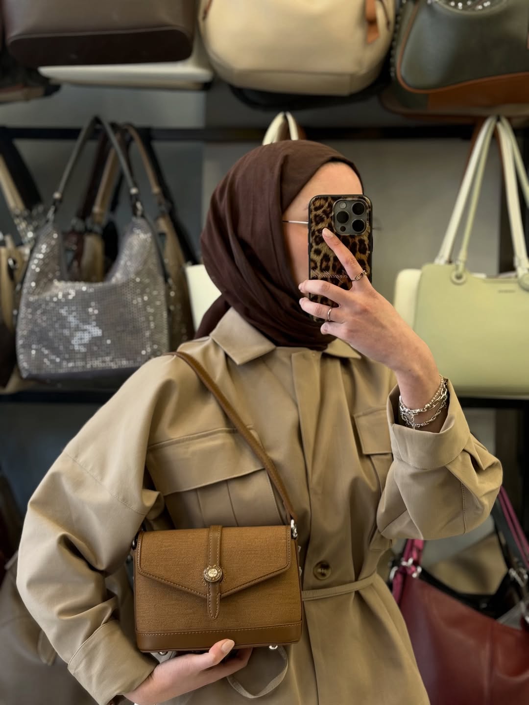NASBAG Soft-Touch Deri Dokulu Taba Çanta ve Cüzdan Seti - NS26014