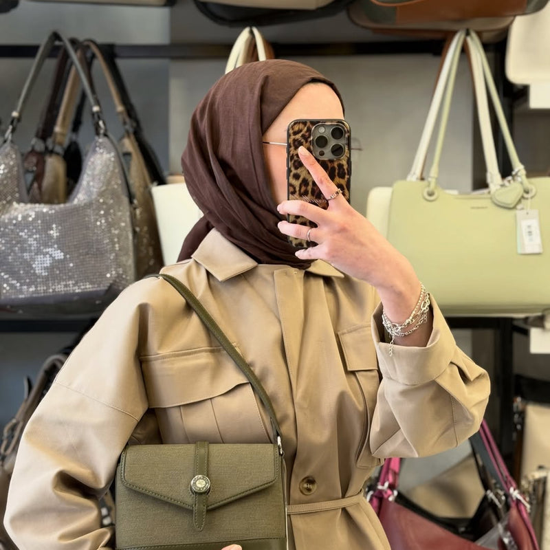 NASBAG Soft-Touch Deri Dokulu Çanta ve Cüzdan Seti - NS26014 - 3