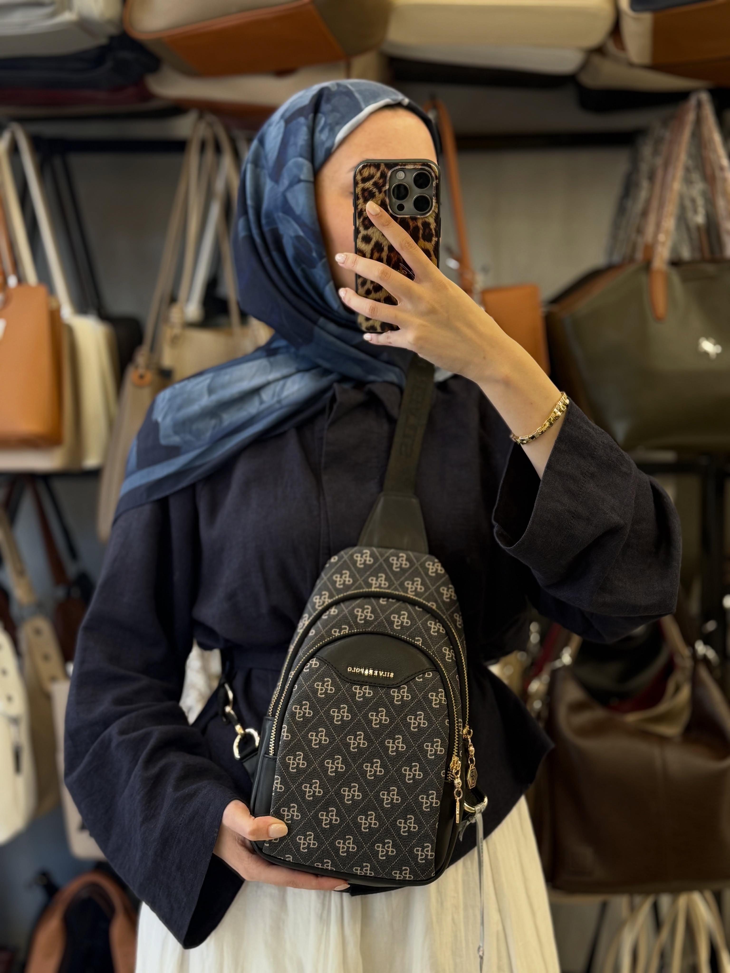 Silver Polo Bodybag Kadın Çantası - SP959