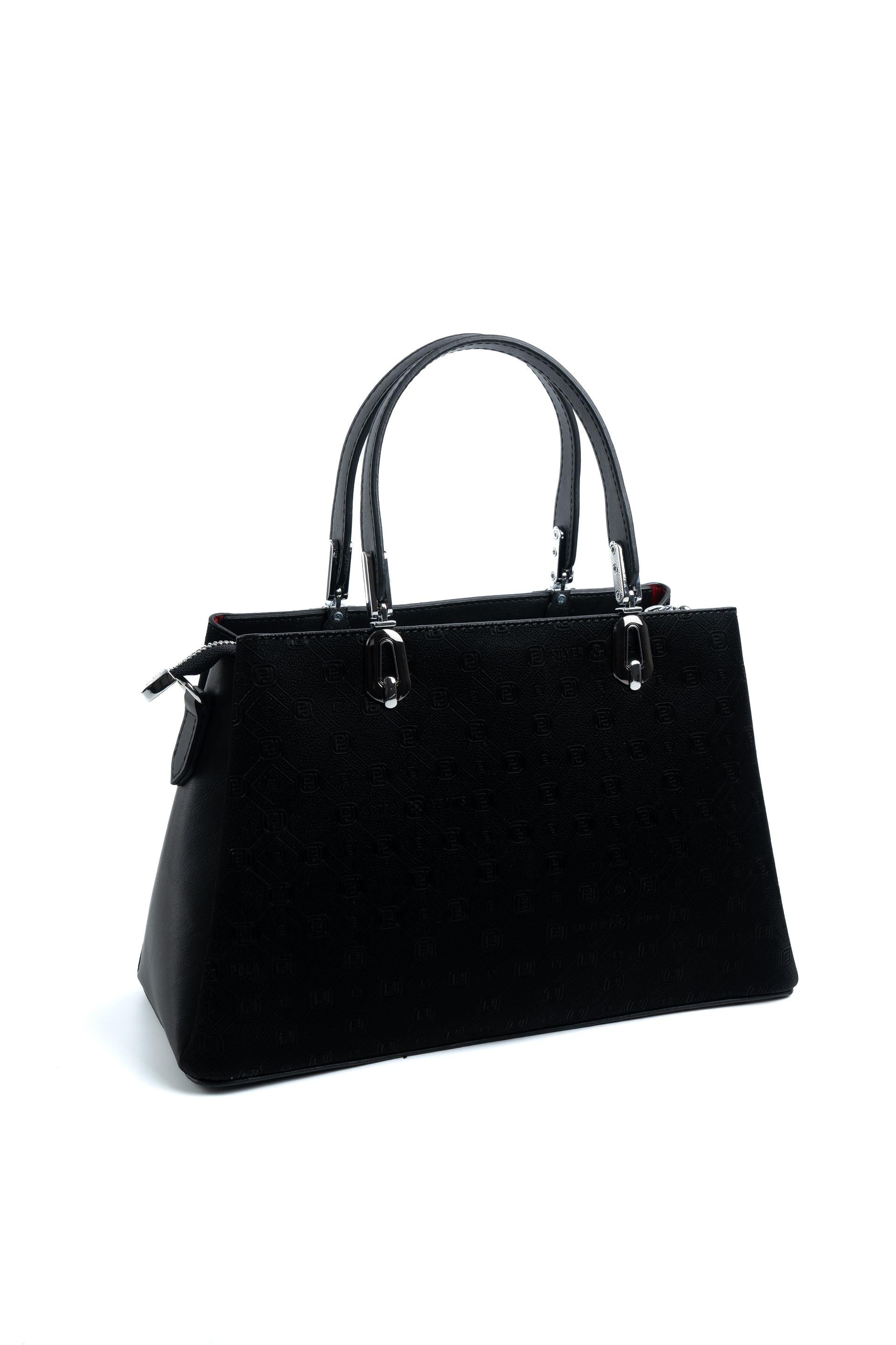 Silver & Polo Siyah SP1253 Kadın El Çantası