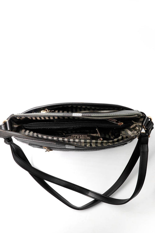 Silver & Polo A.Gri - A.Taba SP1060 Kadın Çapraz Çanta