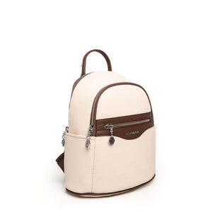 Silver & Polo Bej - Kahve SP1161 Kadın Sırt Çantası