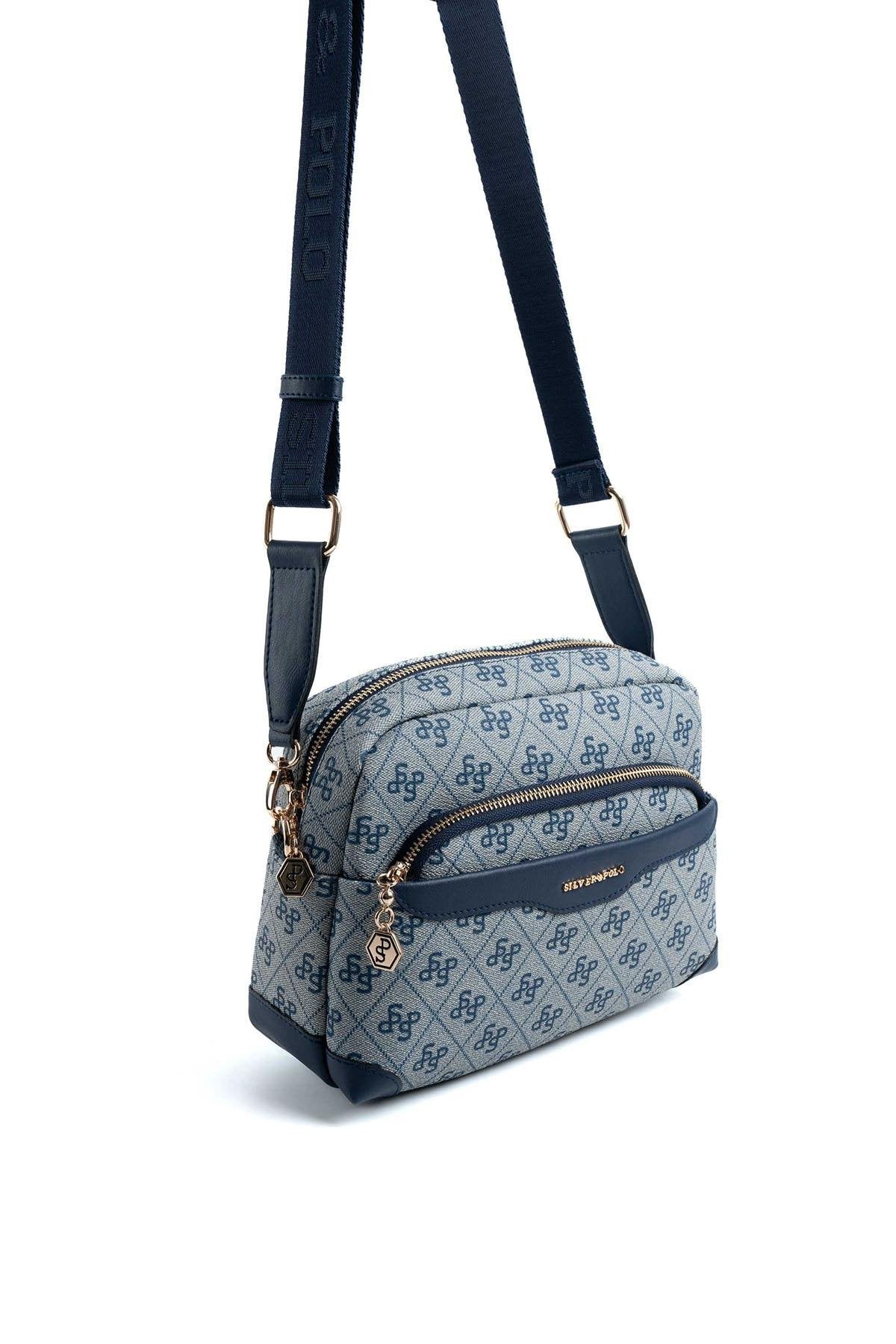 Silver & Polo Gri - Laci SP1201 Kadın Çapraz Çanta