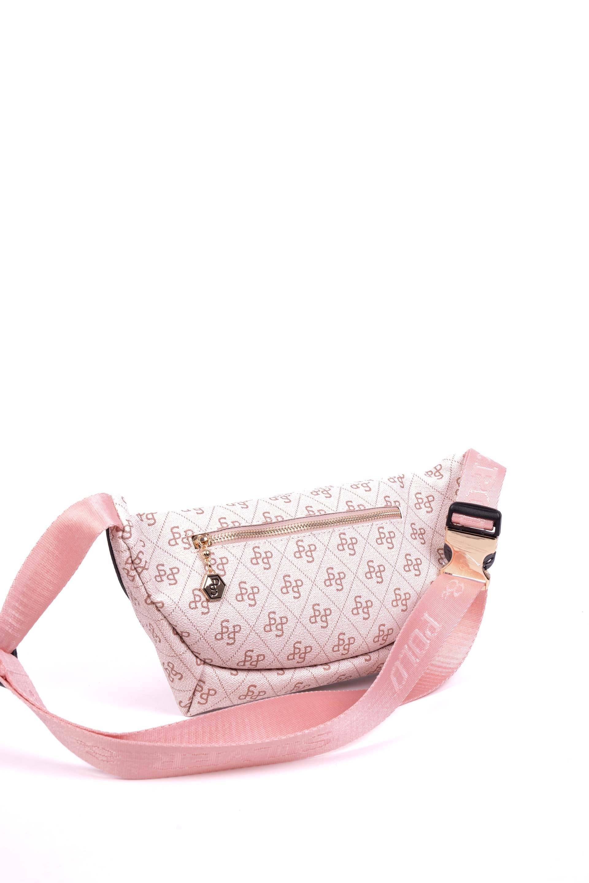 Silver & Polo Pembe - Somon SP1192 Kadın Bel Çantası