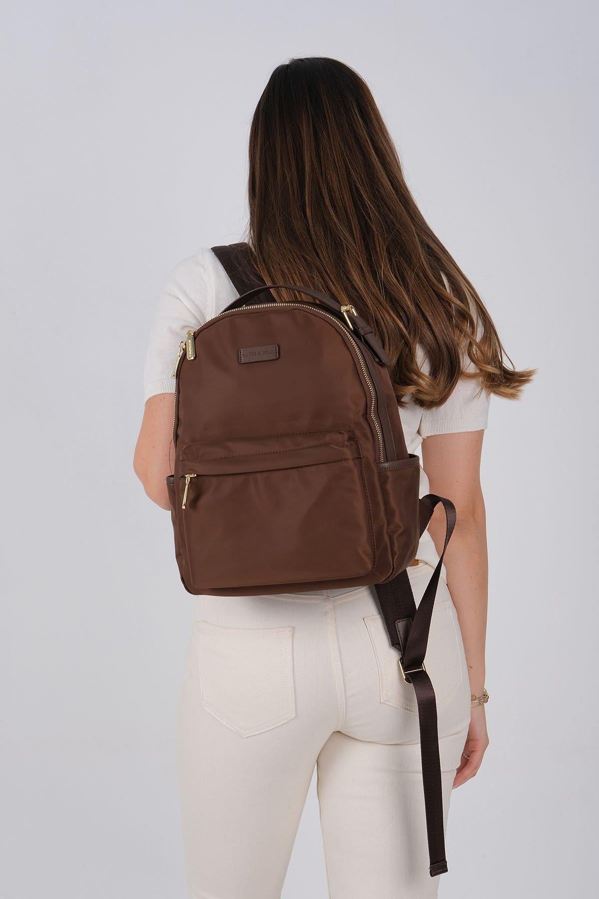 Silver & Polo SP1206 Kadın Sırt Çantası Kahve