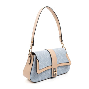 Silver & Polo Mavi - Ten SP1177 Kadın Omuz Çantası