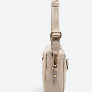 Silver & Polo SP1038 Kadın Çapraz Çanta Bej-Kum