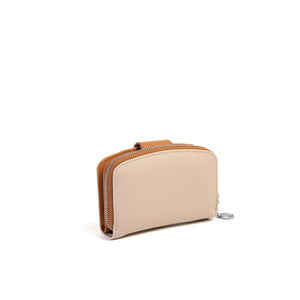 Silver & Polo Bej - A.Taba SP874 Kadın Cüzdan & Kartlık