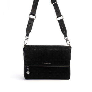 Silver & Polo Siyah - Siyah SP963 Kadın Çapraz Çanta