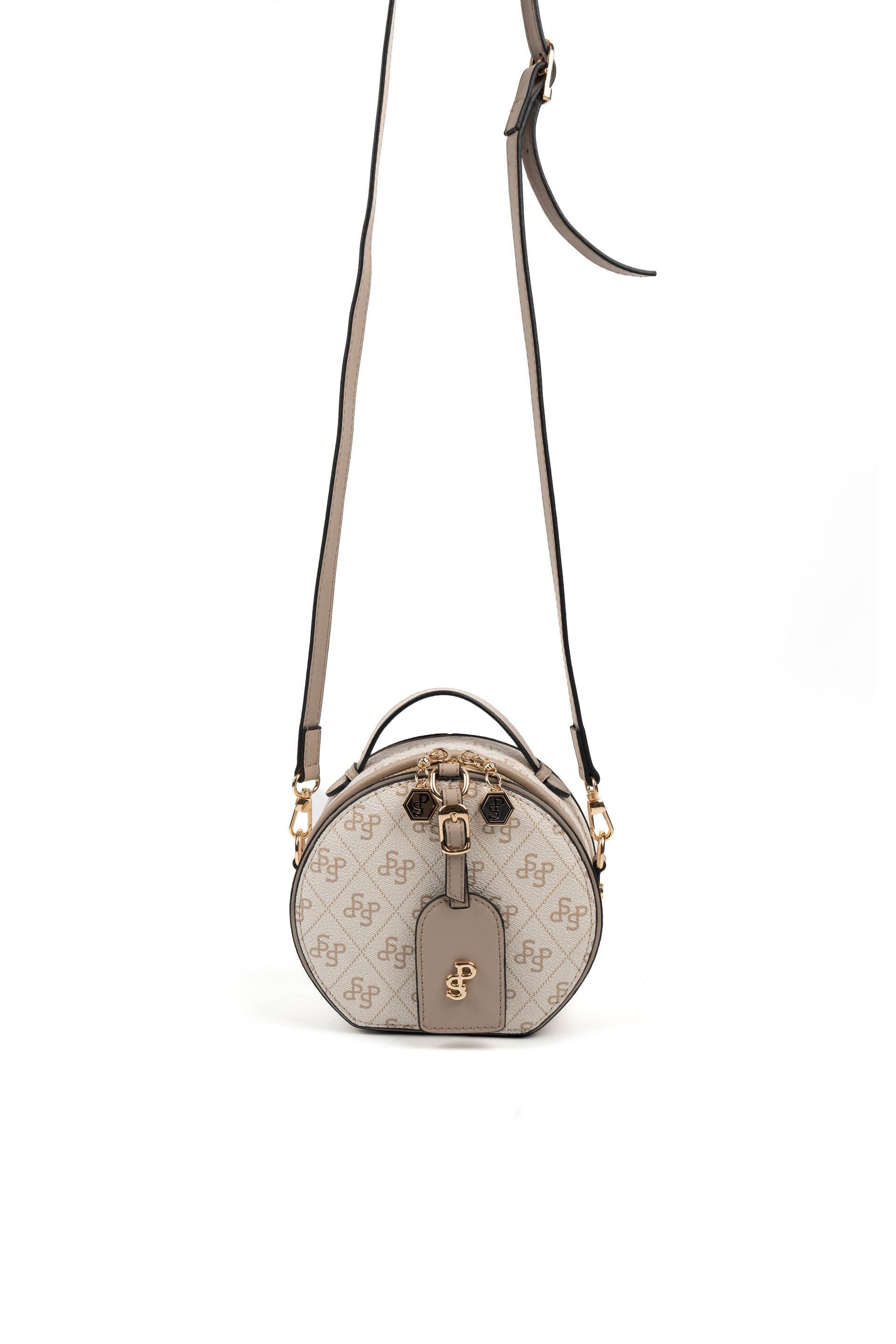 Silver & Polo Bej - Kum SP1163 Kadın Çapraz Çanta