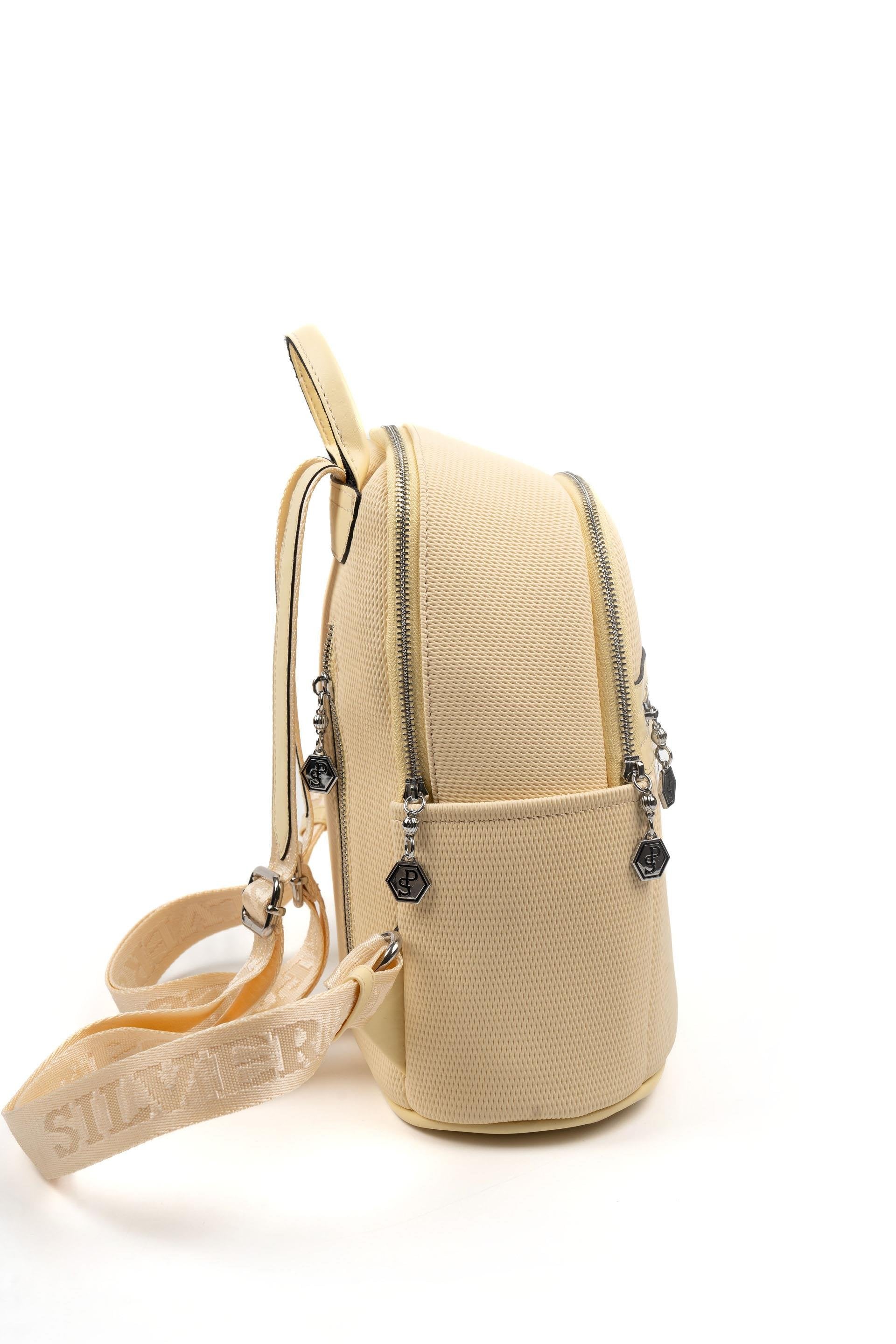 Silver & Polo Sarı SP1161 Kadın Sırt Çantası