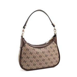 Silver & Polo Koyu Bej - Kahve SP1180 Kadın Omuz Çantası