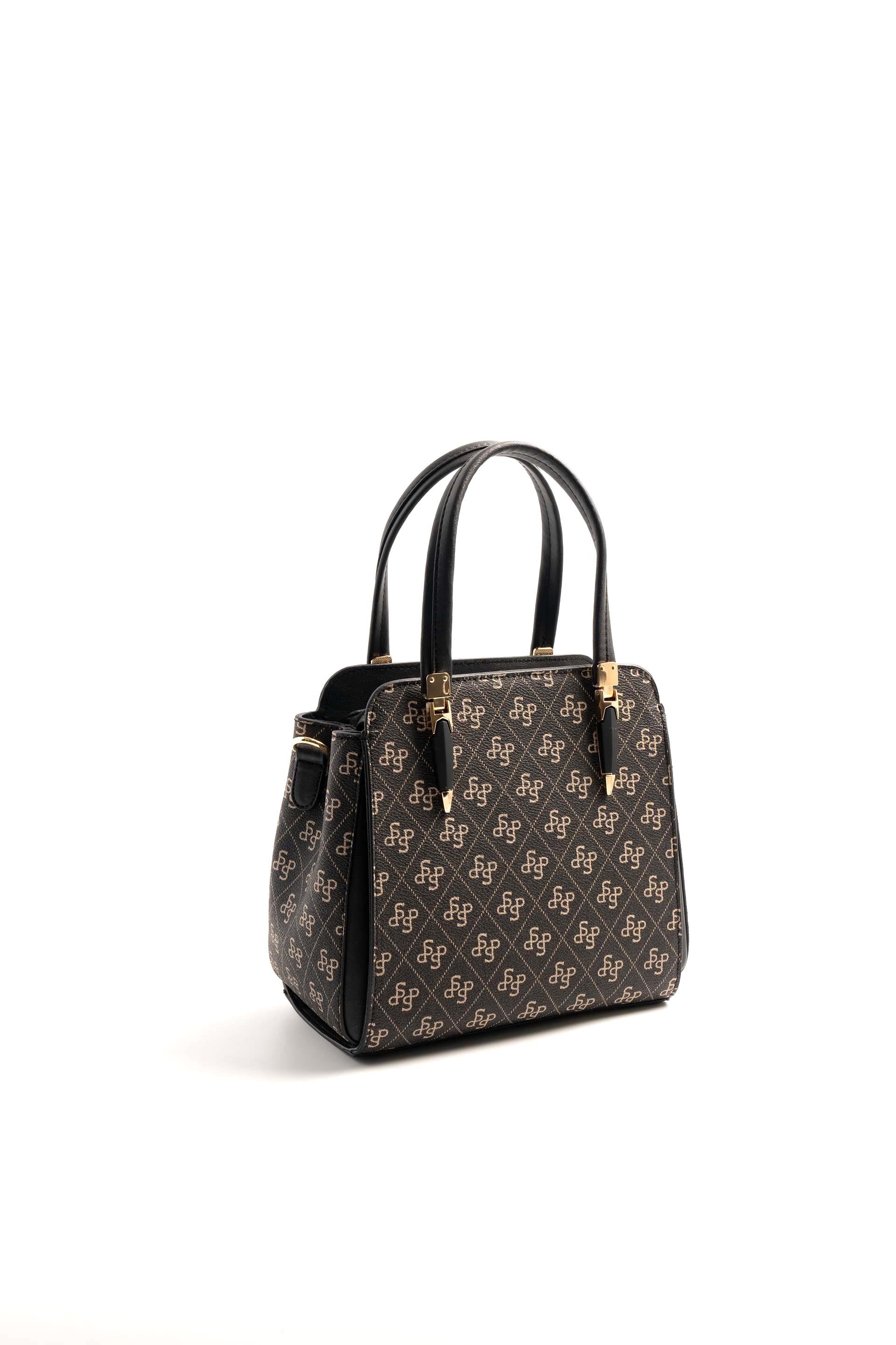 Silver & Polo Füme - Siyah SP1136 Kadın El Çantası