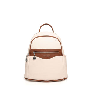 Silver & Polo Bej - Taba SP1161 Kadın Sırt Çantası