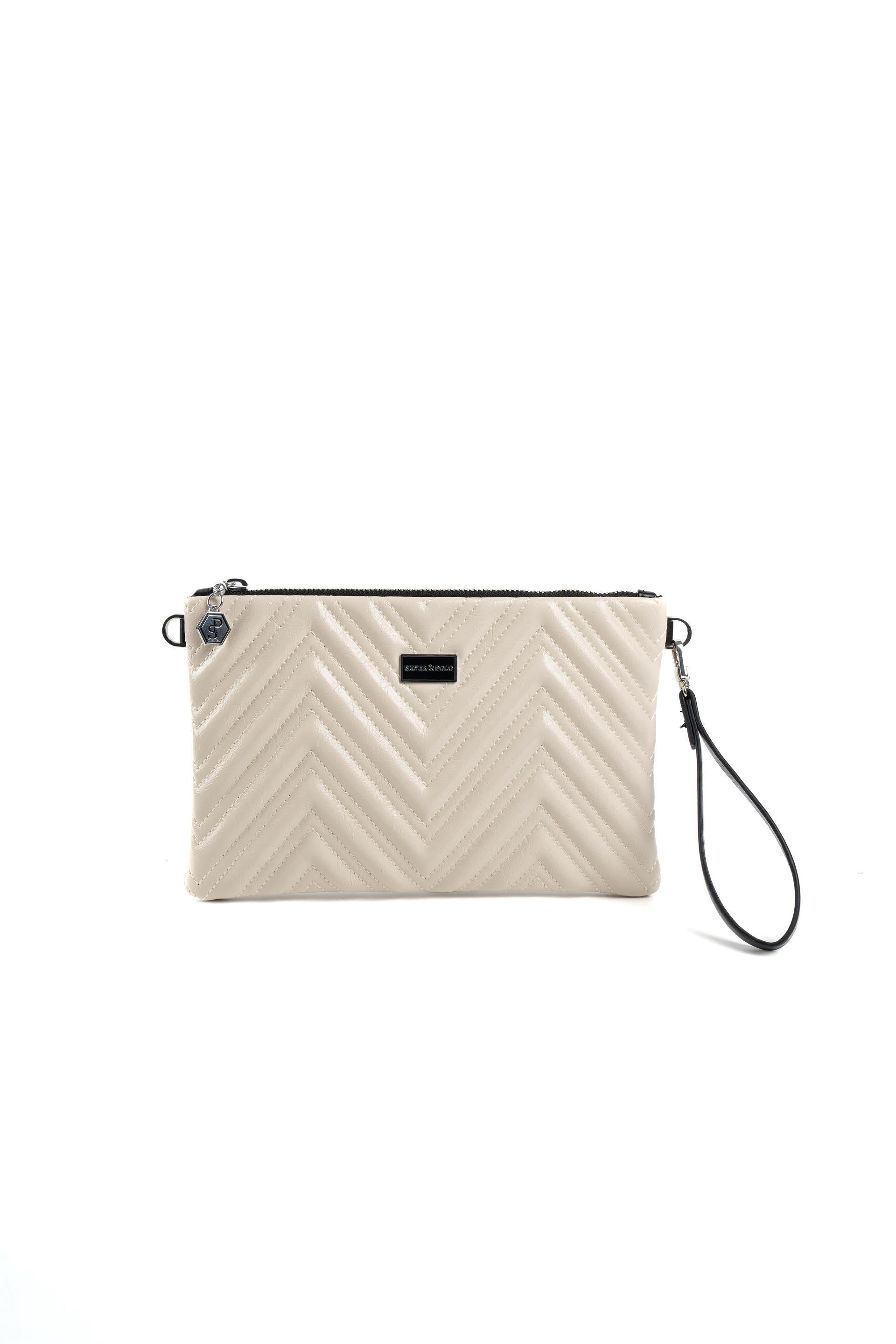 Silver & Polo Bej SP1250 Kadın Portföy & Clutch