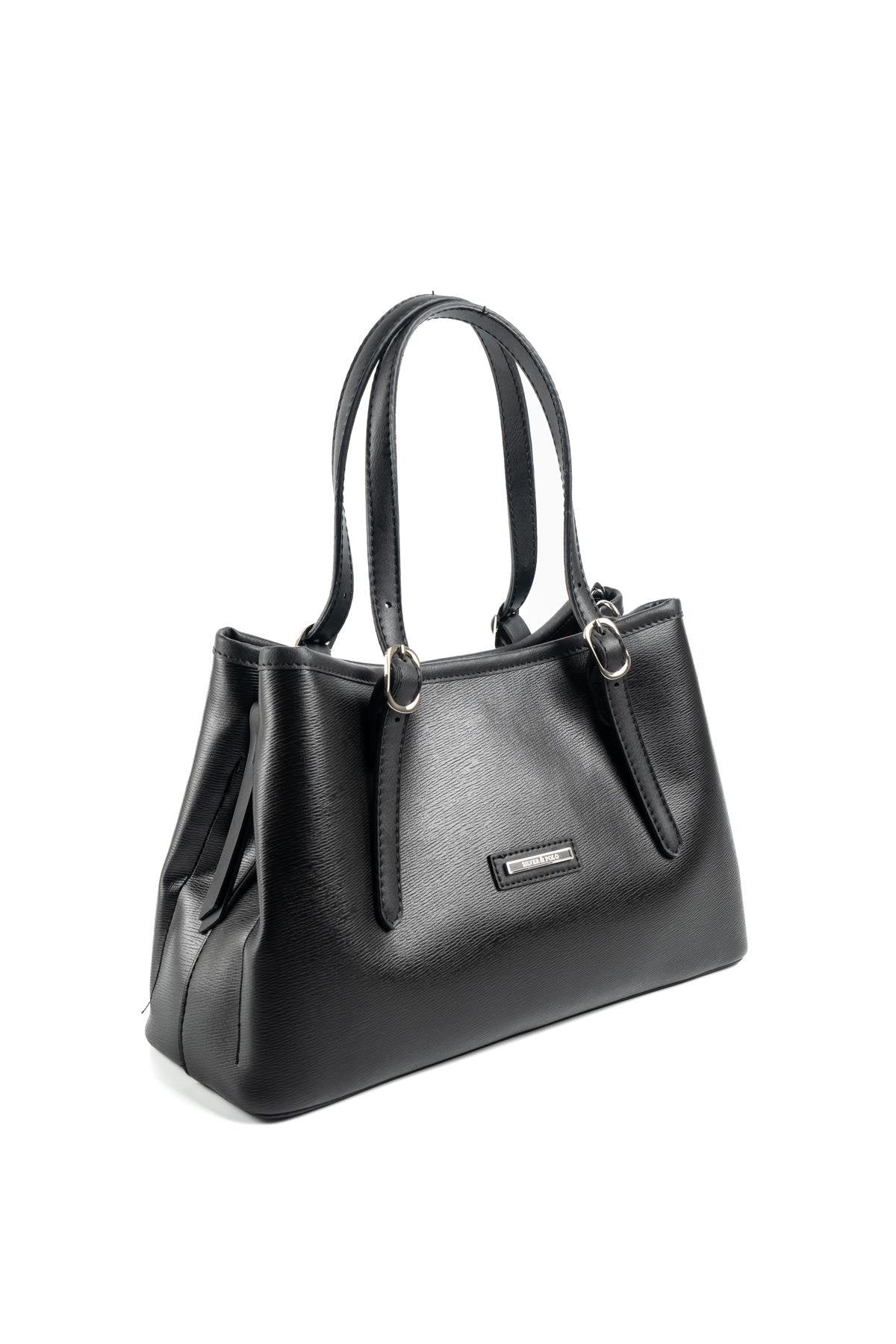 Silver & Polo Siyah SP1252 Kadın El Çantası