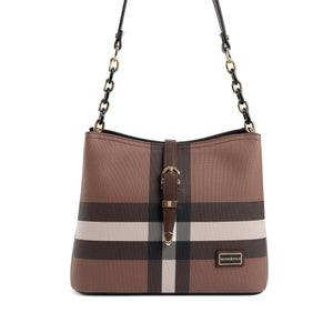 Silver & Polo Koyu Kahve SP974 Kadın Omuz Çantası