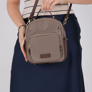 Silver & Polo SP1220 Kadın Çapraz Çanta Kum-Kahve