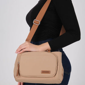 Silver & Polo SP1227 Kadın Omuz Çantası Nut-Taba