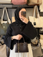 Nas Bag Özel Charmlı Çok Bölmeli El ve Omuz Çantası - 1539