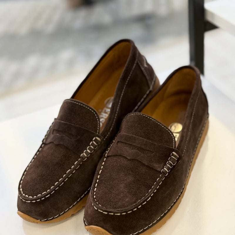 Vega Luxury Acı Kahve Hakiki Deri Ortopedik Loafer Ayakkabı - rc-5 - 9
