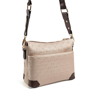 Silver & Polo Nut - Kahve SP1110 Kadın Çapraz Çanta