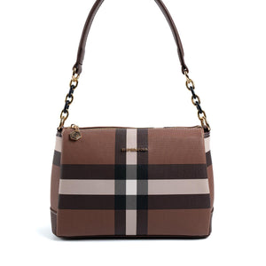 Silver & Polo Koyu Kahve SP910 Kadın Çapraz Çanta