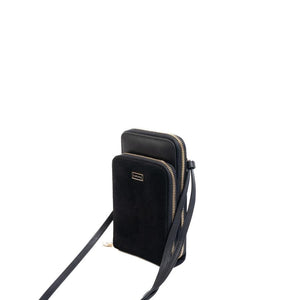 Silver & Polo SP1011 Kadın Telefon Çantası Süet Siyah