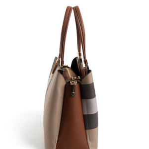 Silver & Polo Bej - Taba SP1205 Kadın El Çantası