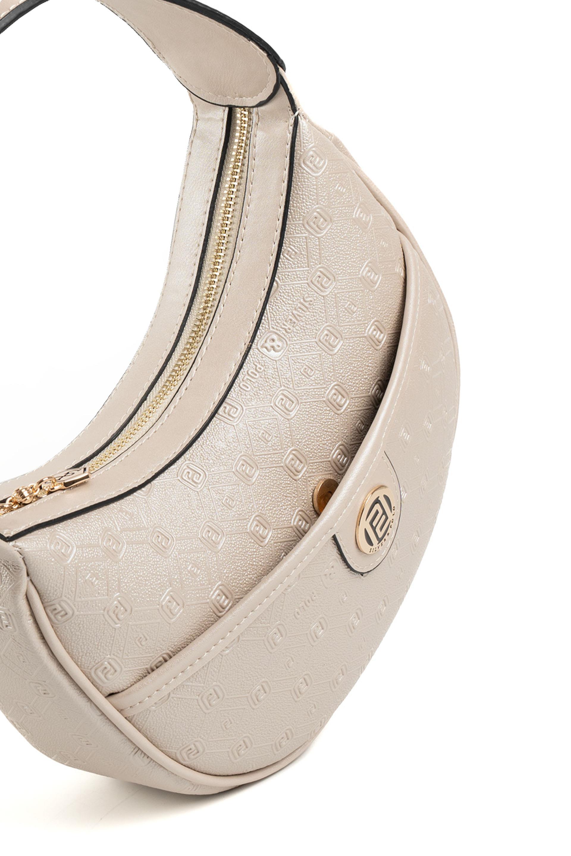 Silver & Polo Bej - S.Bej SP1194 Kadın Omuz Çantası