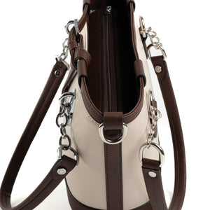 Silver & Polo Bej - Kahve SP1155 Kadın El Çantası