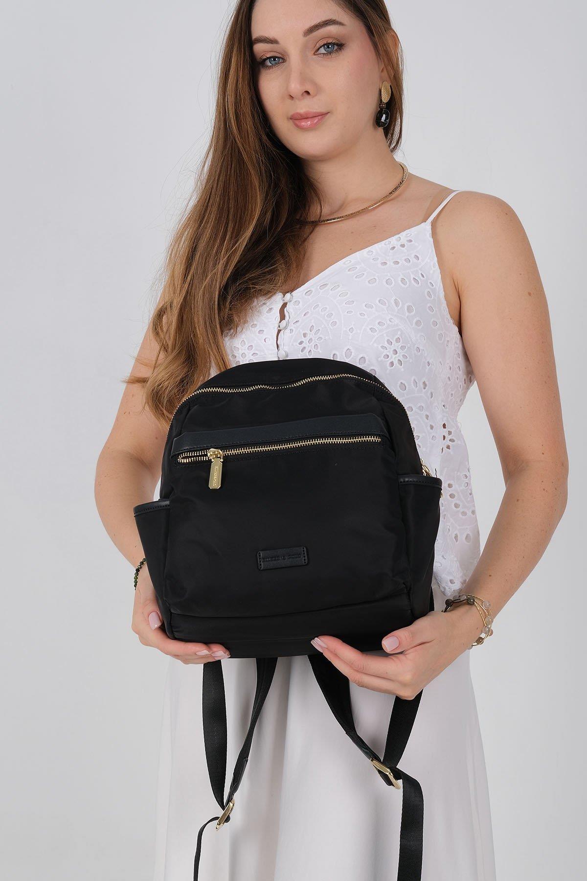 Silver & Polo SP1209 Kadın Sırt Çantası Siyah