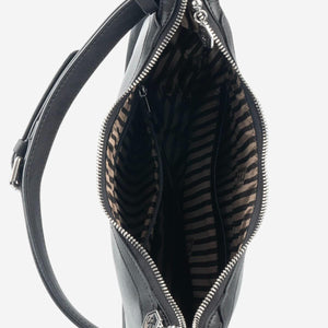 Silver & Polo SP1263 Kadın Omuz Çantası Logolu Siyah