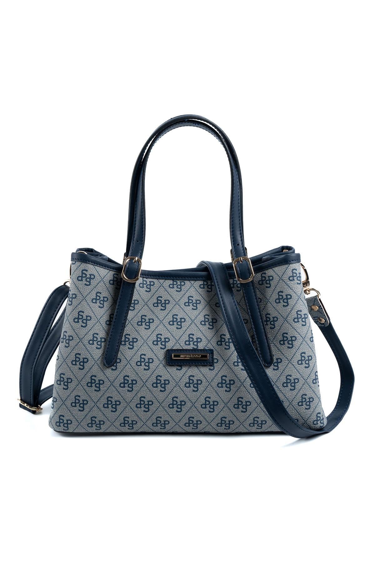 Silver & Polo Gri - Laci SP1252 Kadın El Çantası