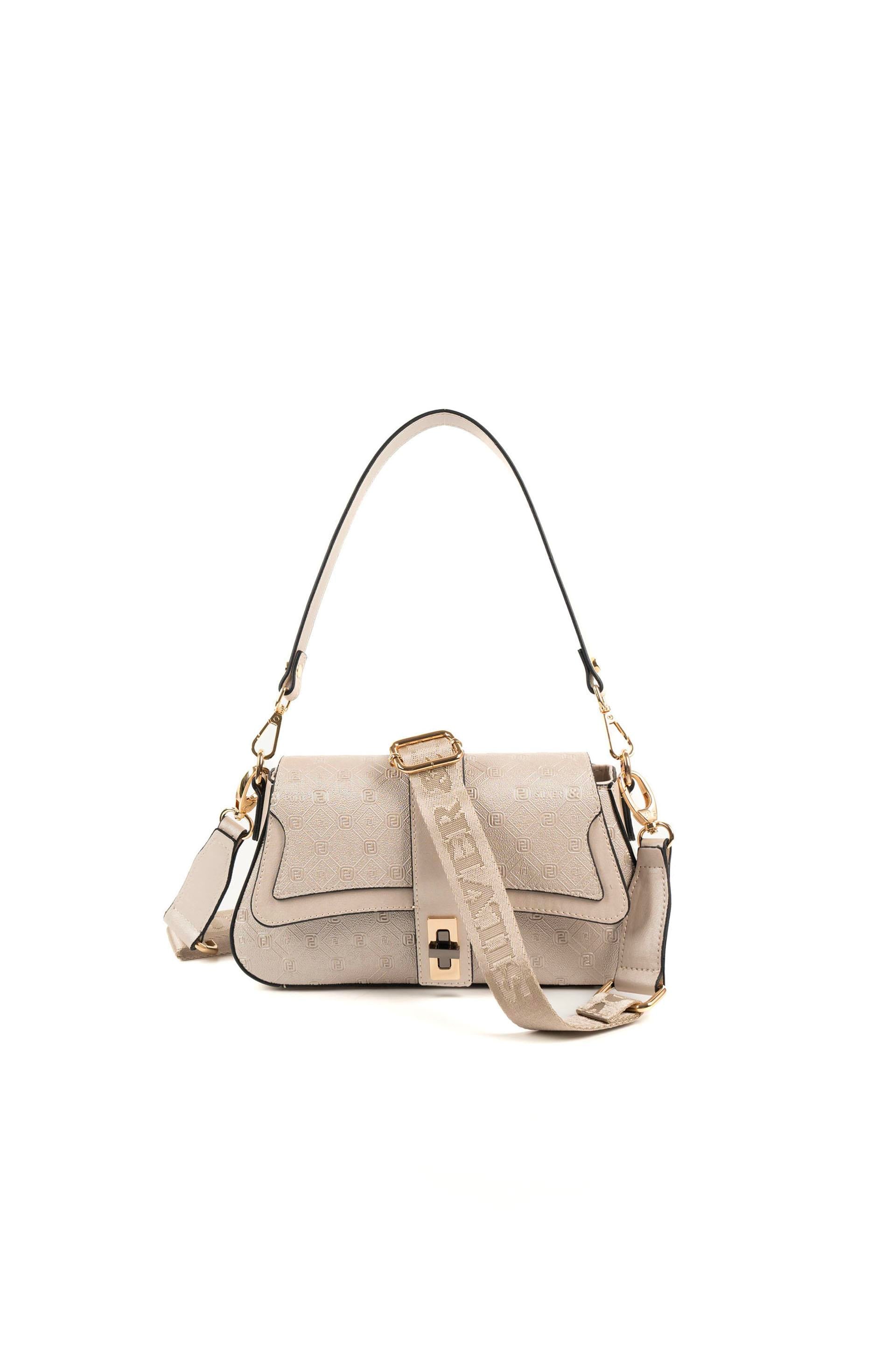 Silver & Polo Bej - S.Bej SP1177 Kadın Omuz Çantası