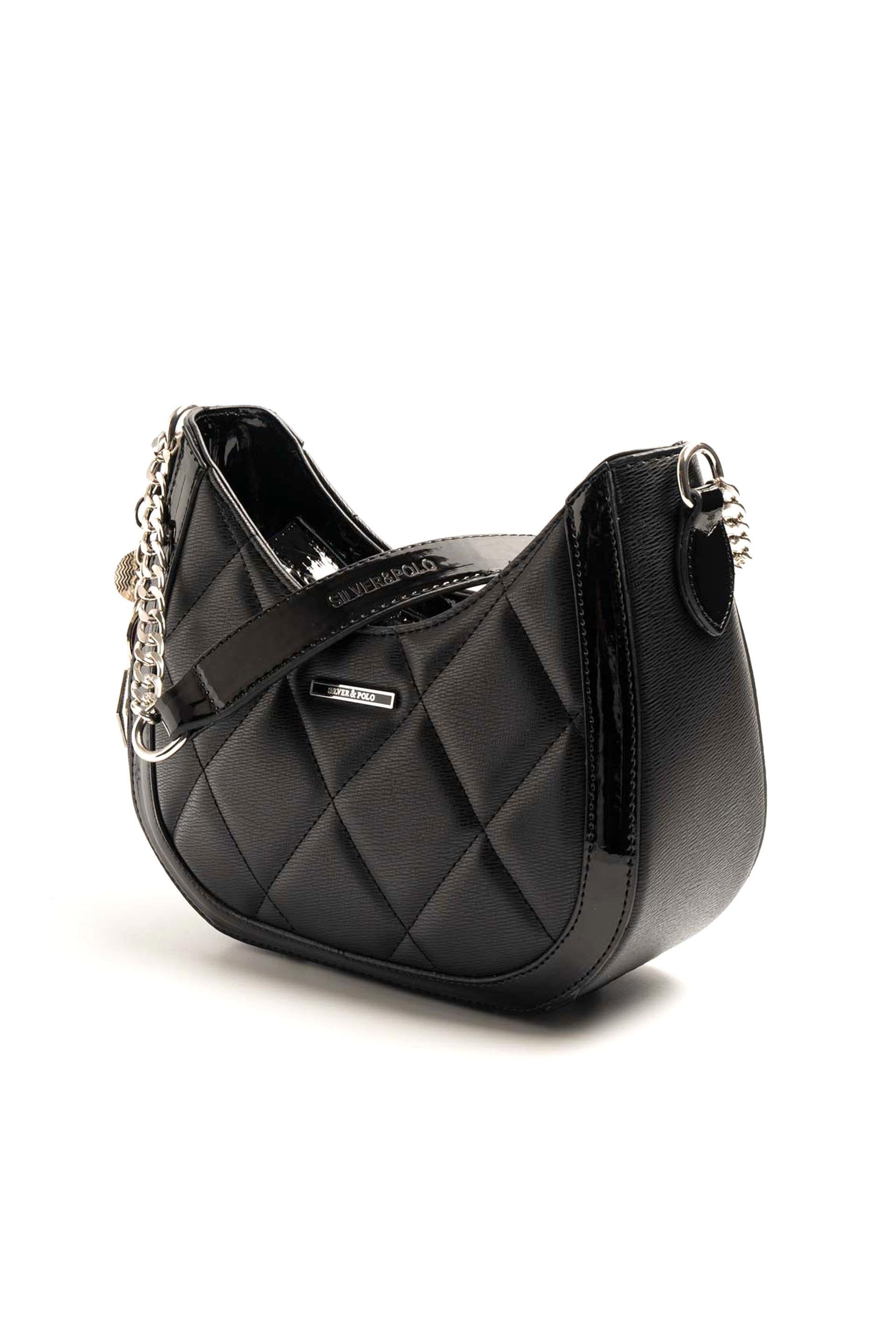Silver & Polo Siyah SP1168 Kadın Omuz Çantası