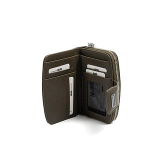 Silver & Polo SP874 Kadın Cüzdan & Kartlık Düz Zeytuni