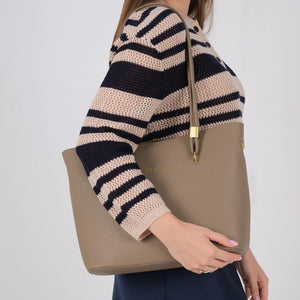 Silver & Polo SP1239 Kadın Omuz Çantası Vizon