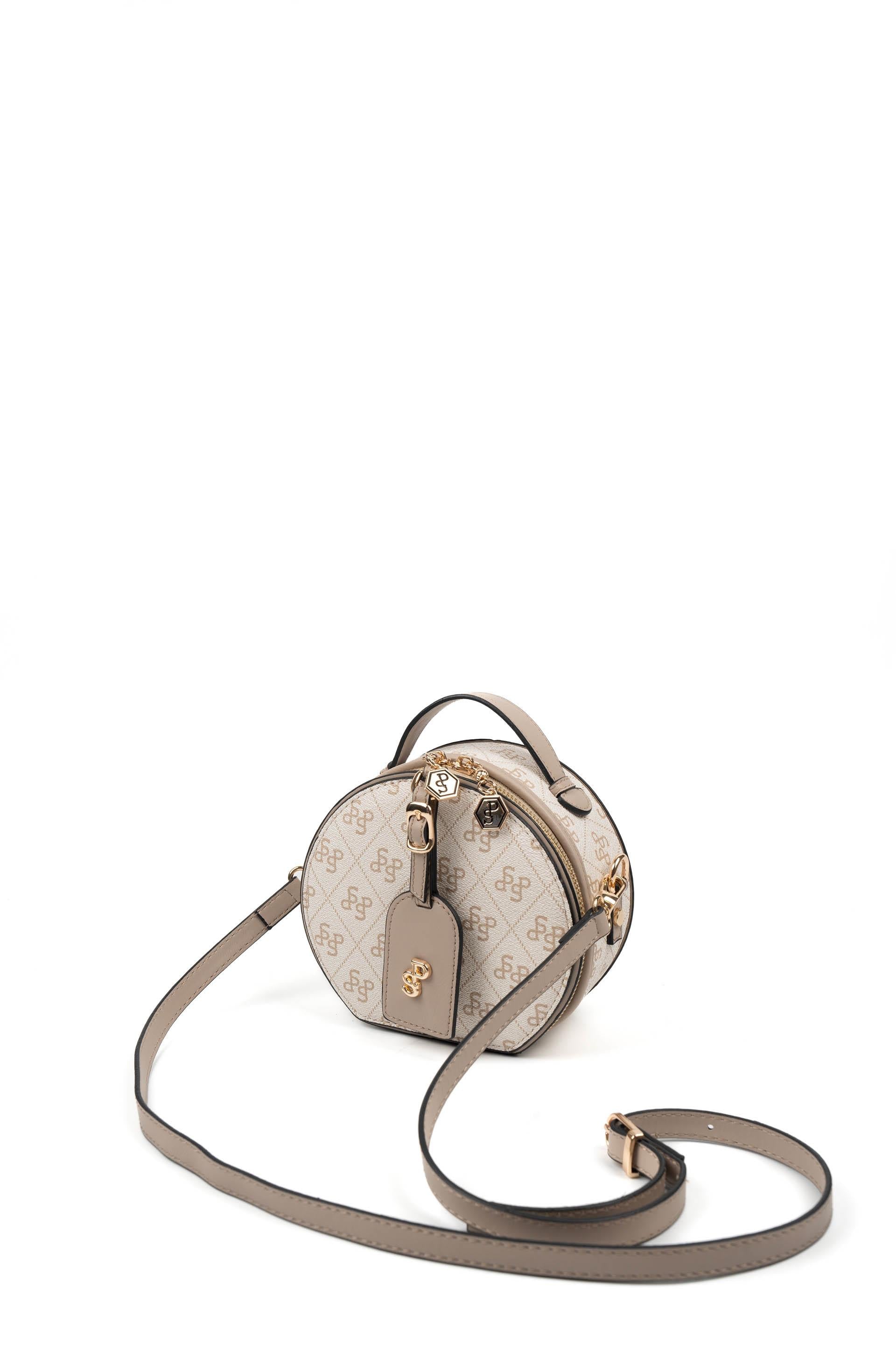 Silver & Polo Bej - Kum SP1163 Kadın Çapraz Çanta