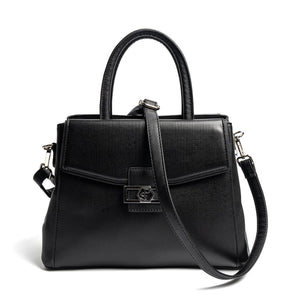 Silver & Polo SP1264 Kadın El Çantası Düz Siyah